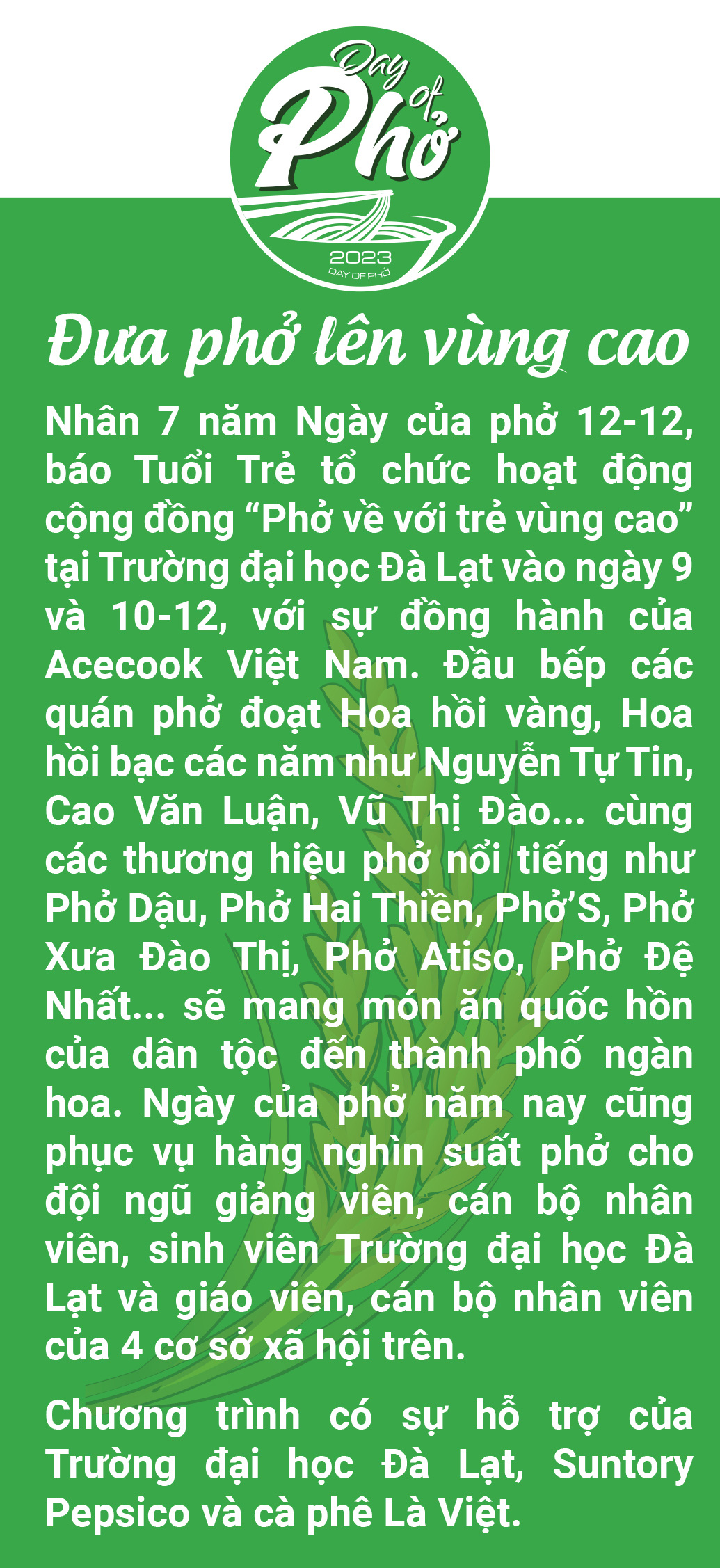 Phở và 130 năm Đà Lạt hình thành và phát triển - Ảnh 10.