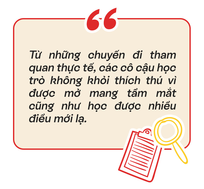 Thêm hoạt động trải nghiệm, thêm kiến thức cho tương lai - Ảnh 1.