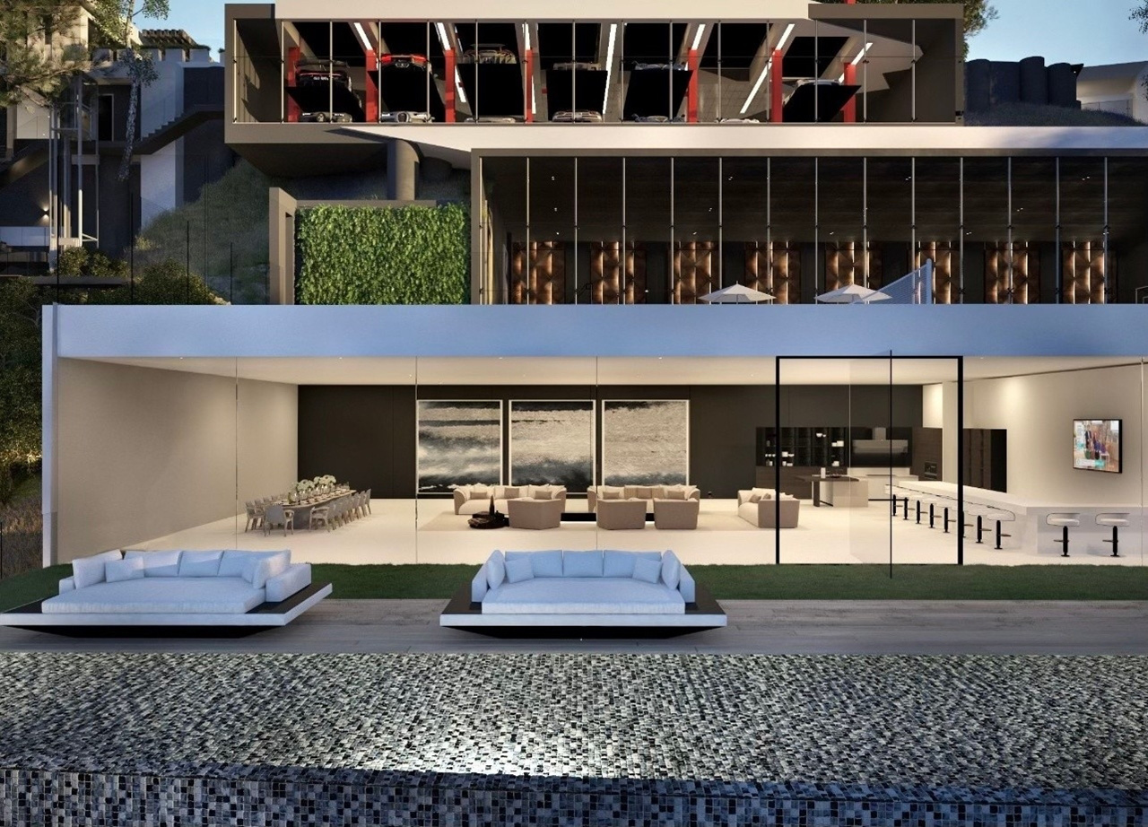 Biệt thự dành riêng cho người mê xe: Garage tráng lệ cho 15 chiếc, chưa làm đã rao bán 1.200 tỉ đồng - Ảnh 6.