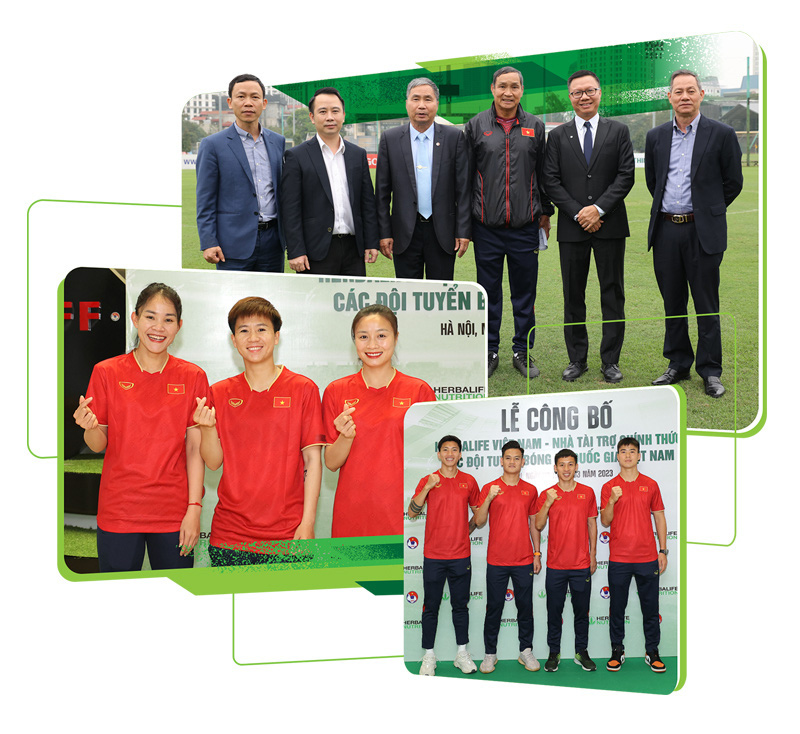 Herbalife - Dinh dưỡng lành mạnh tiếp sức các đội tuyển bóng đá Việt Nam - Ảnh 2.