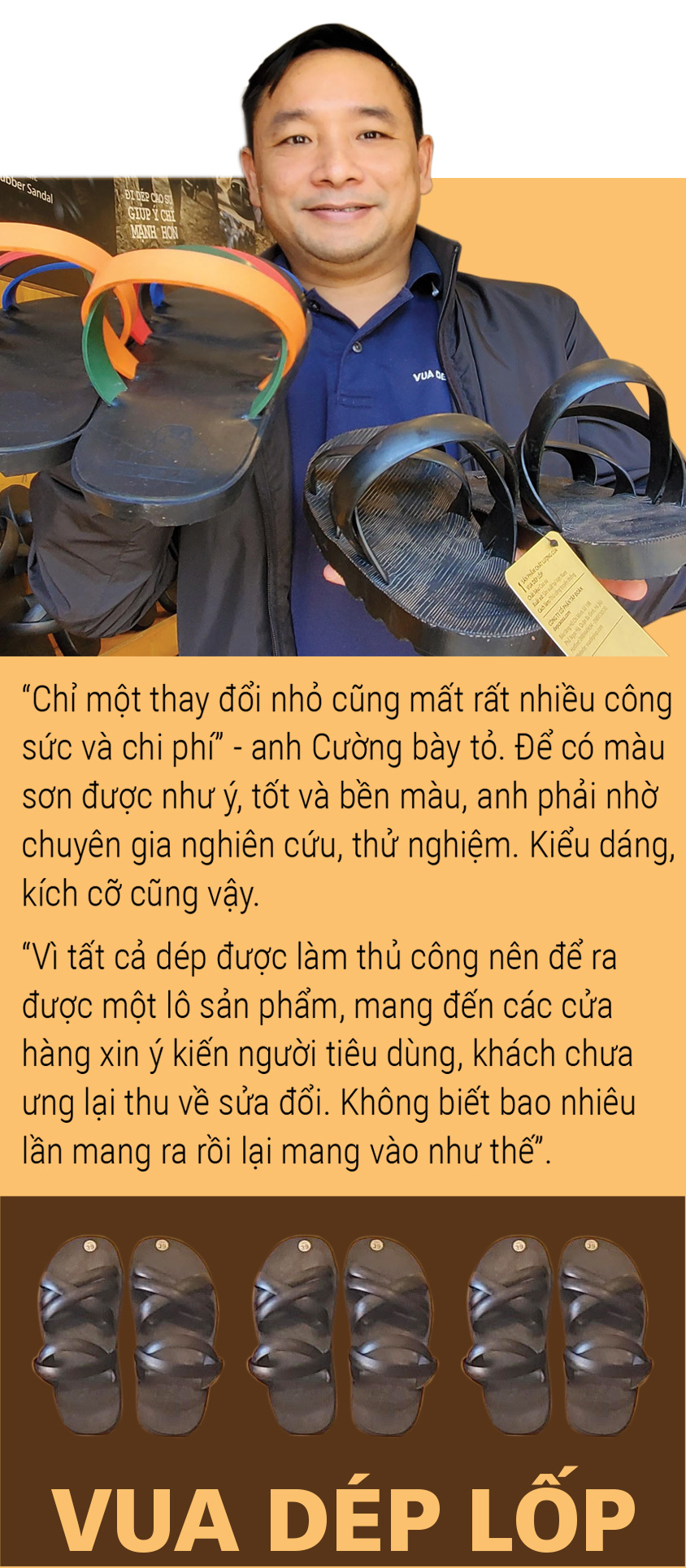 Dép cao su từ lịch sử bước vào thị trường - Ảnh 9.