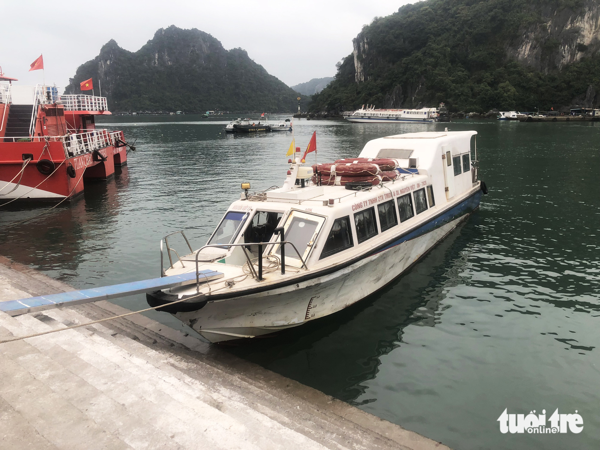 Chủ tàu du lịch lo lắng khi cảng Cái Rồng giới hạn hoạt động - Tuổi Trẻ ...