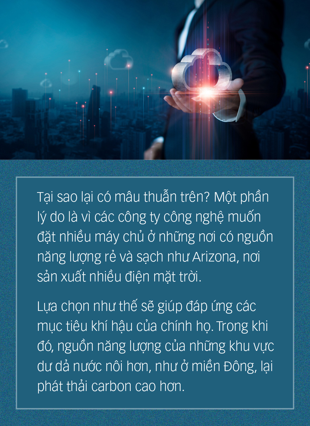 Những đám mây khát nước - Ảnh 3.