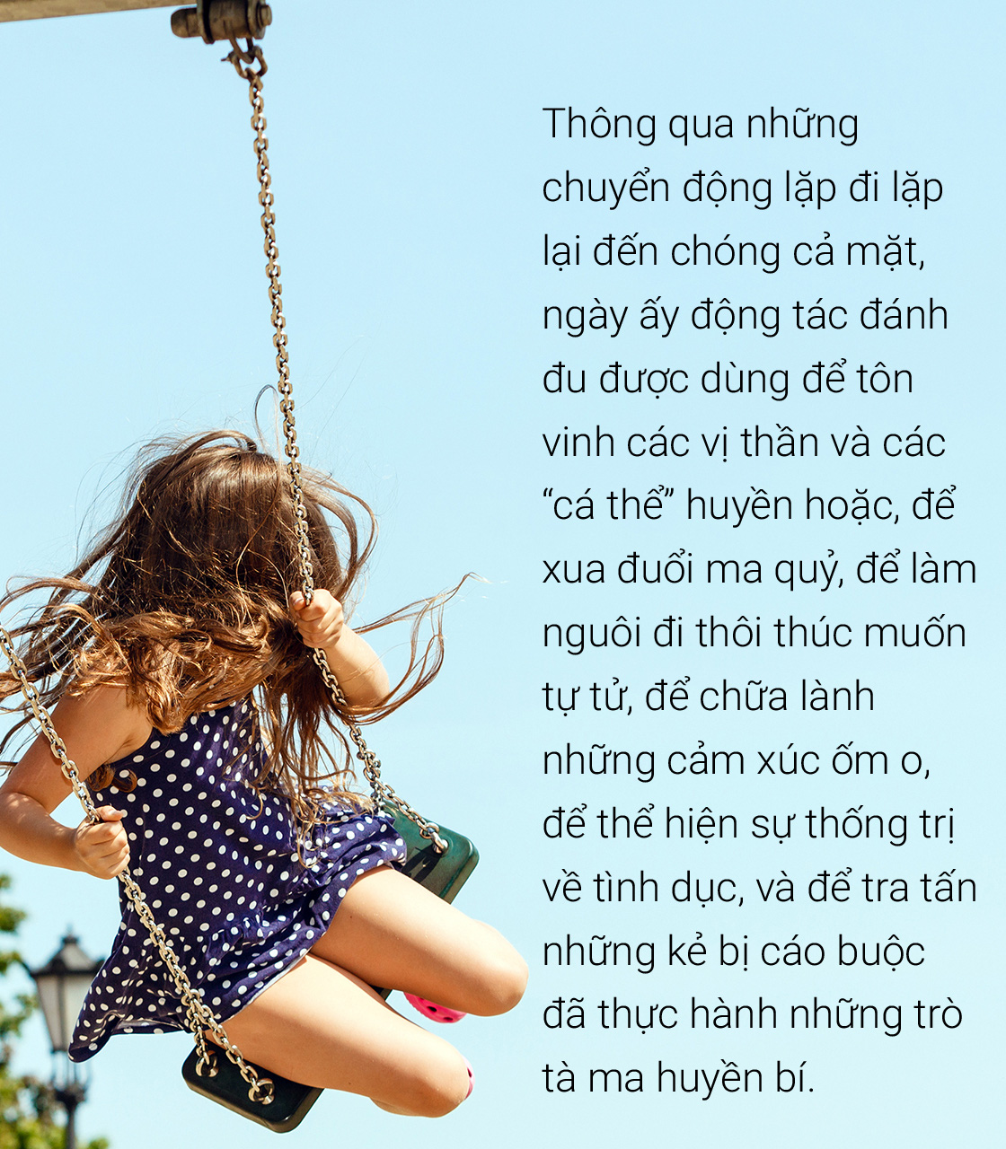 Xích đu: Câu chuyện lạ lùng của một thứ đồ chơi - Ảnh 2.