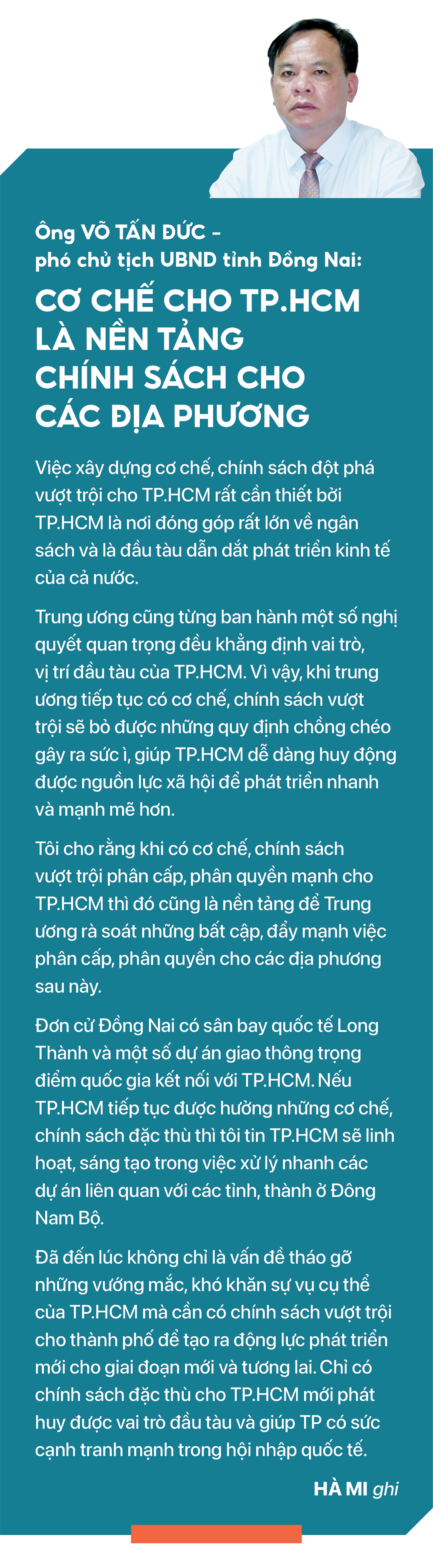 Chủ tịch UBND TP.HCM Phan Văn Mãi: Tạo động lực mới phát triển TP.HCM - Ảnh 15.