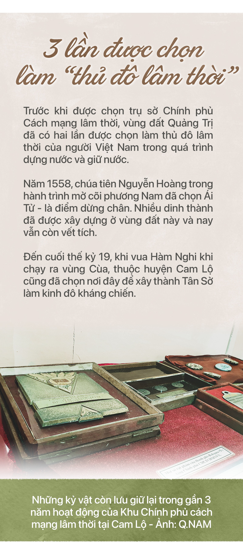 Khu Chính phủ lâm thời và ký ức nửa thế kỷ - Ảnh 5.