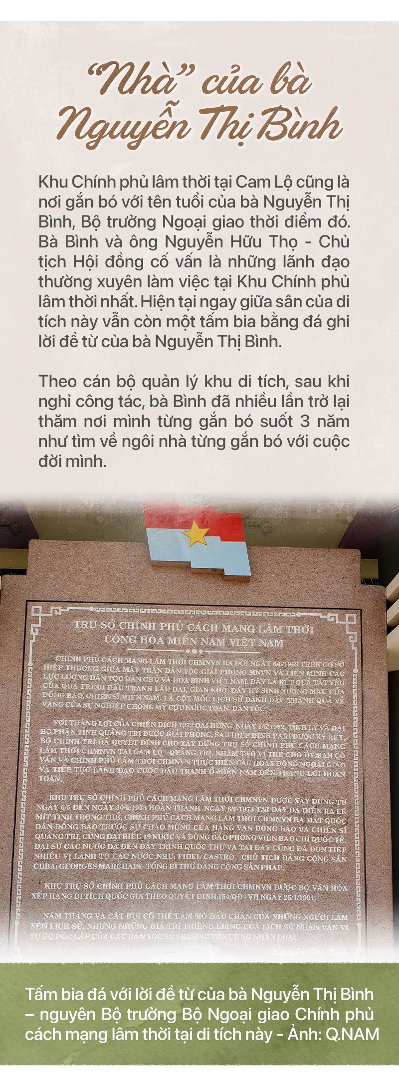 Khu Chính phủ lâm thời và ký ức nửa thế kỷ - Ảnh 10.