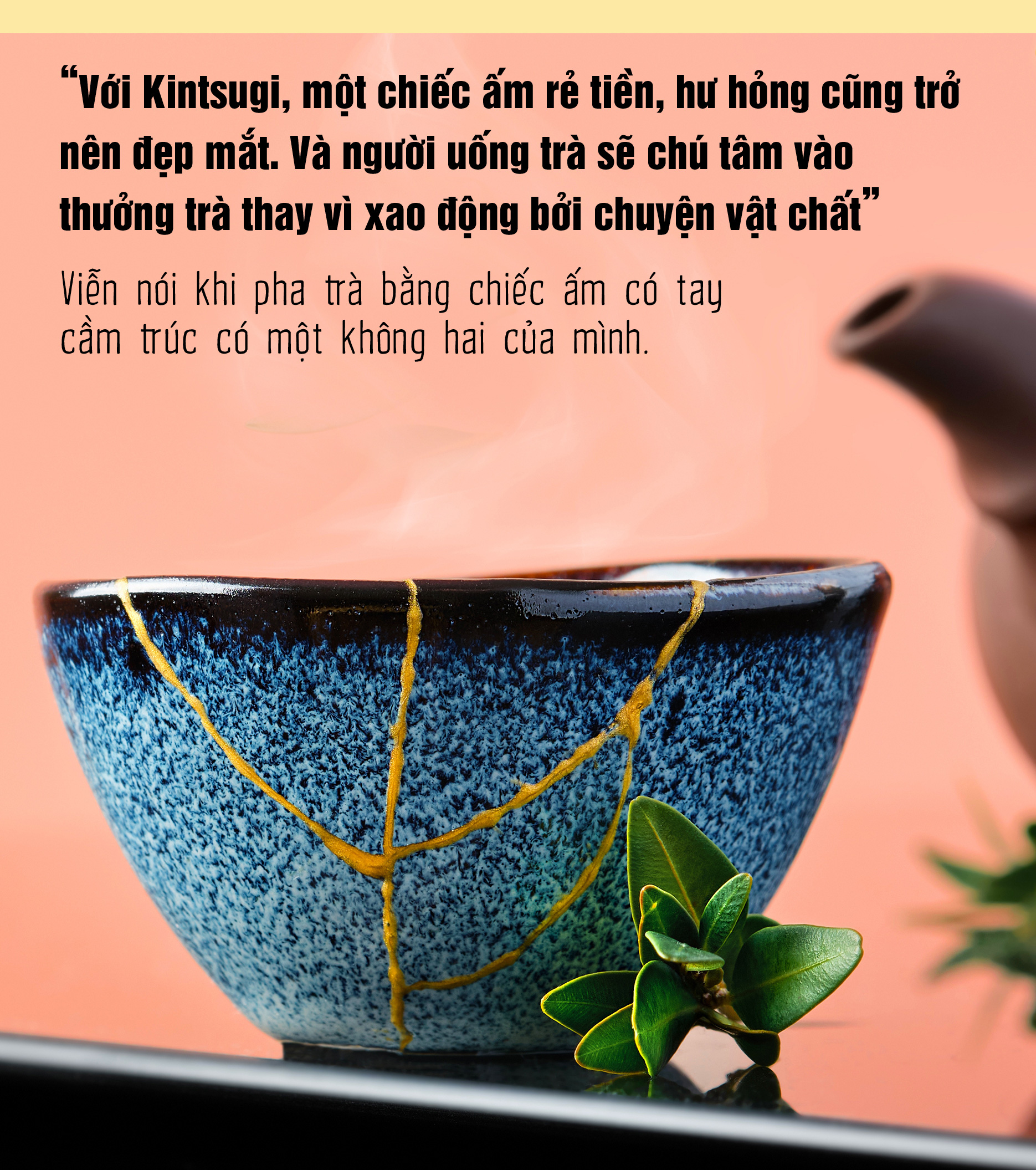 Học vá vàng và rèn chữ nhẫn với Kintsugi - Ảnh 6.