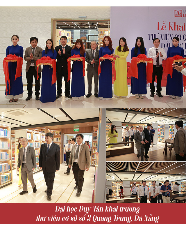 Thư viện mới của Đại học Duy Tân đúng chuẩn gu sinh viên Gen Z - Ảnh 1.