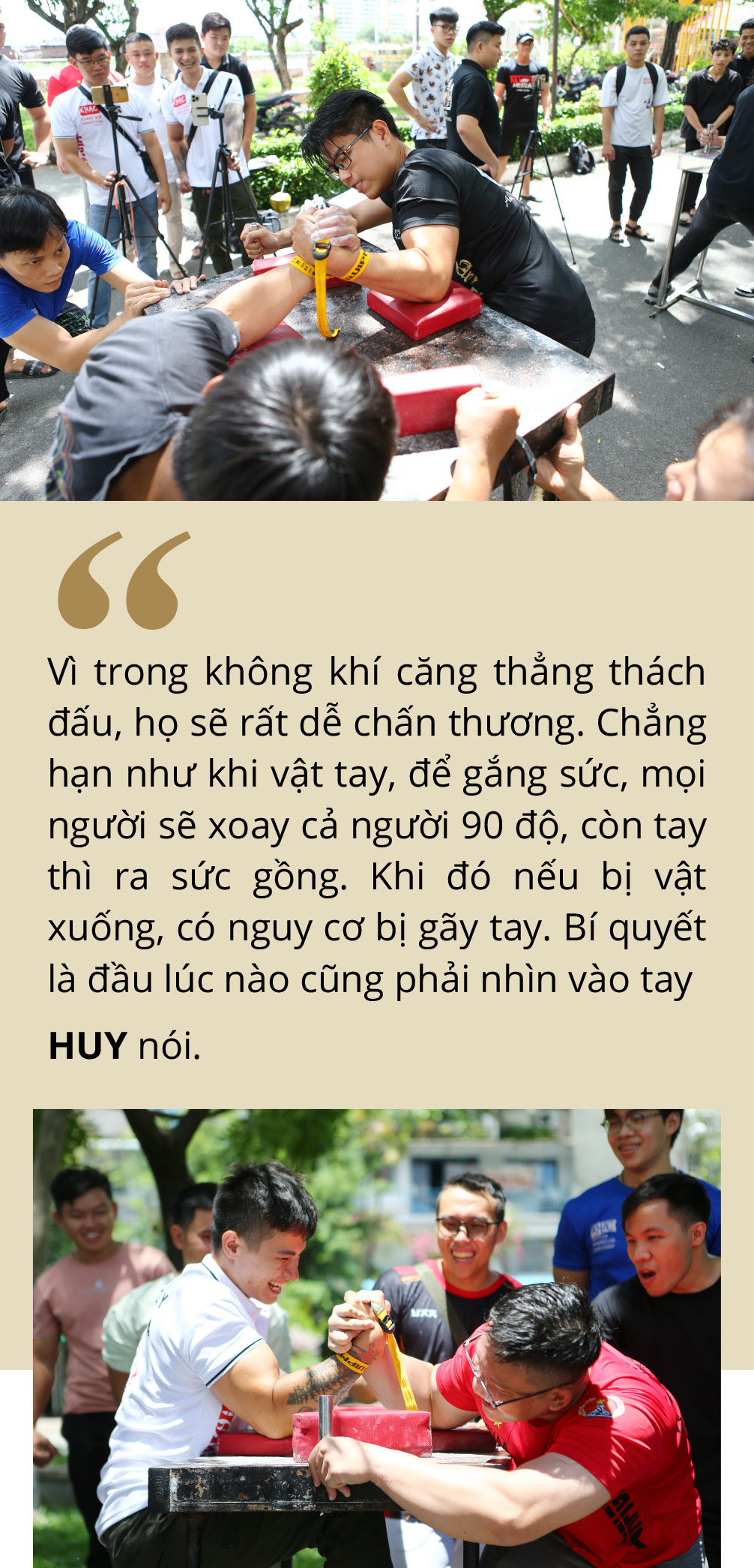 Vật tay: Thú vui giản dị mà lắm công phu - Ảnh 6.