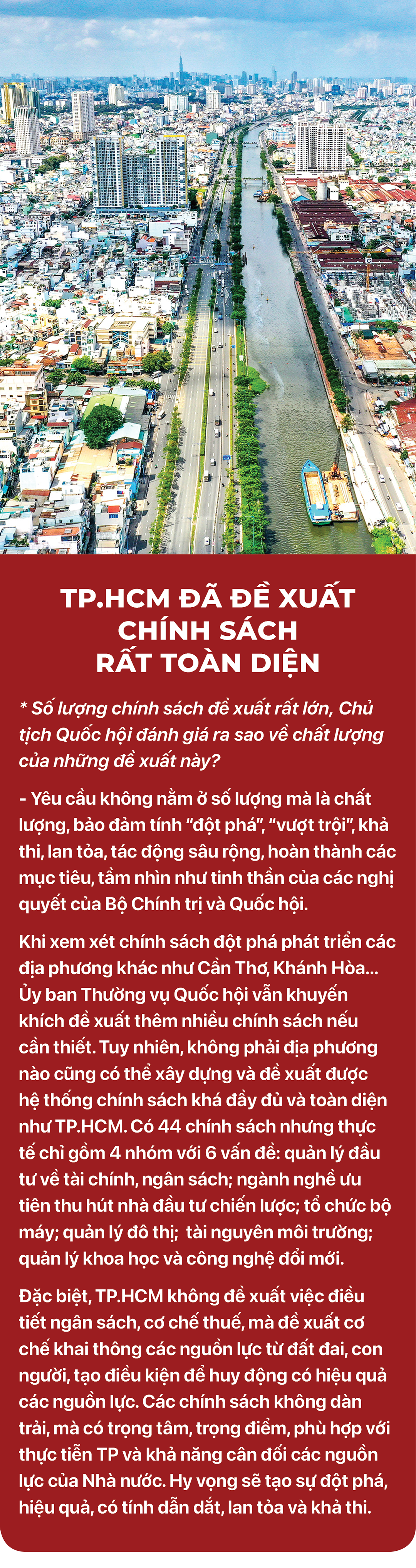 Chủ tịch Quốc hội Vương Đình Huệ: Đã tính kỹ về cơ chế vượt trội cho TP.HCM - Ảnh 8.