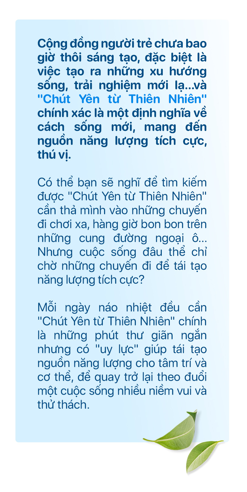 Xu hướng Chút Yên từ Thiên Nhiên tưởng chừng sẽ lạ mà quen - Ảnh 1.