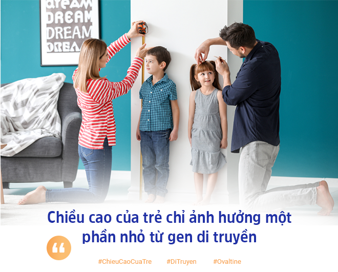 Chiều cao phụ thuộc phần lớn vào di truyền? - Ảnh 1.