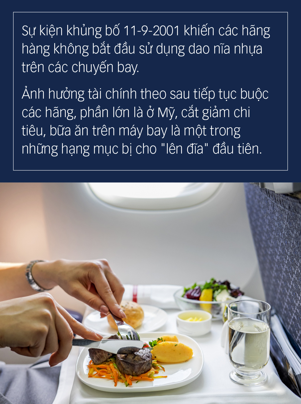 Bữa ăn trên máy bay: Ngon hay dở, sang hay xoàng? - Ảnh 3.