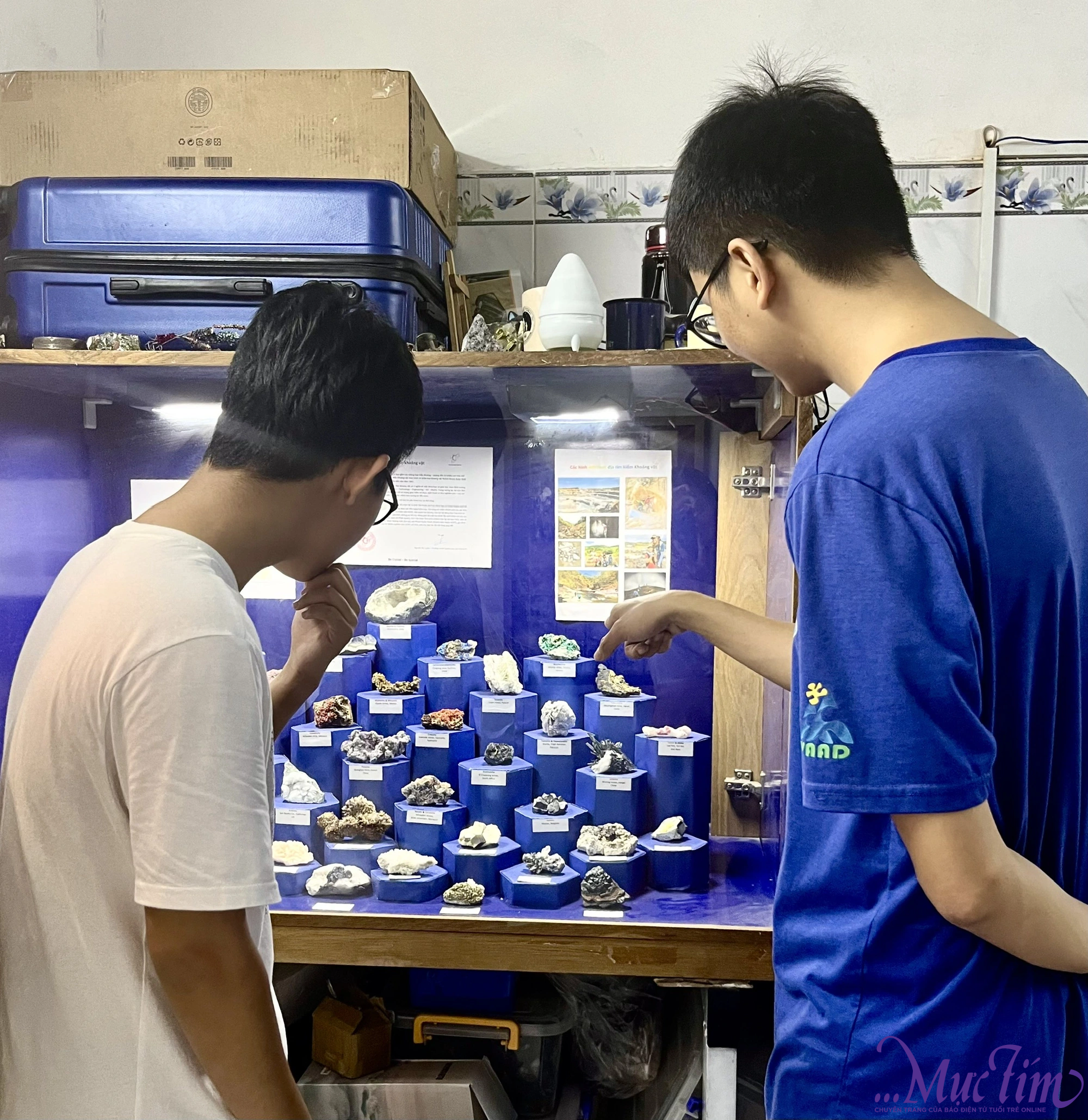 Căn phòng hơn 3000 mẫu tinh thể quý hiếm của chàng trai 9x - Ảnh 4.