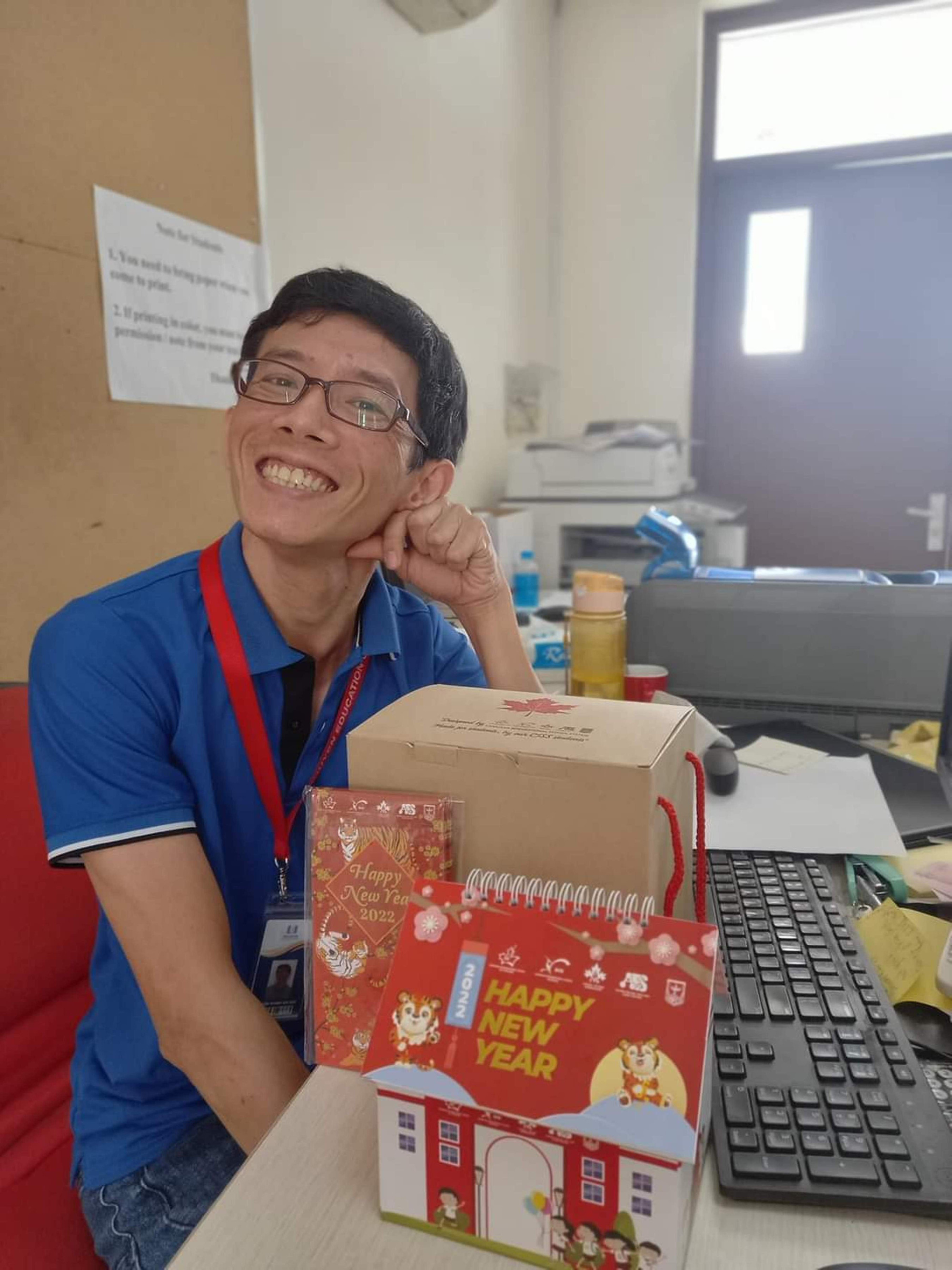 Kỹ sư Nguyễn Hoàng Gia Bảo từng nhận học bổng Tiếp sức đến trưởng vào năm 2009. Ảnh: H.B. tiếp sức đến trường