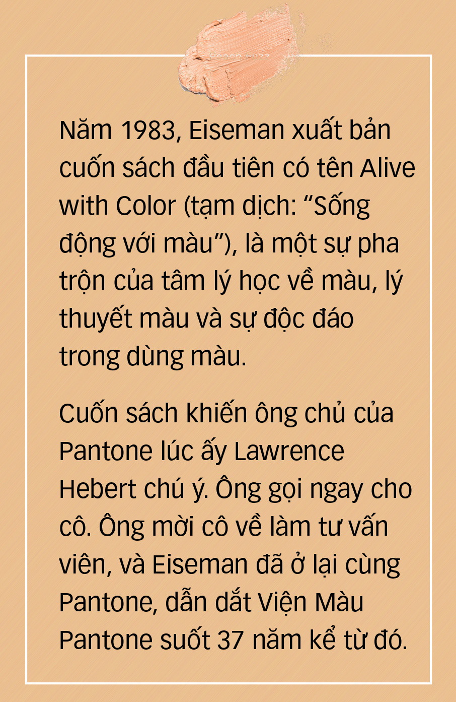 Pantone nghĩ gì khi chọn Peach Fuzz là màu của năm? - Ảnh 10.