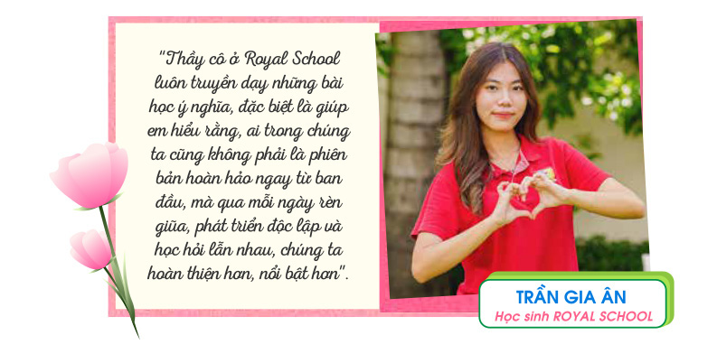Sắc hồng ở Royal School và cái bắt tay làm nên sức mạnh diệu kỳ - Ảnh 4.