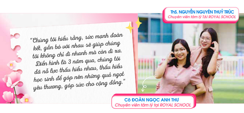 Sắc hồng ở Royal School và cái bắt tay làm nên sức mạnh diệu kỳ - Ảnh 7.