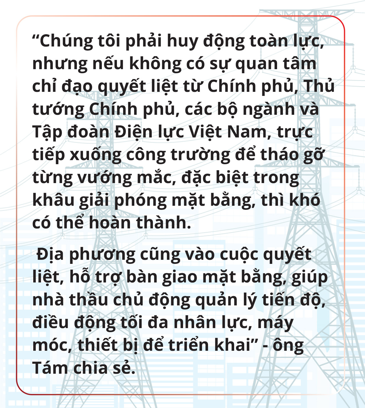 Đường dây 500kV mạch 3: Thần tốc để tiết kiệm - Ảnh 10.