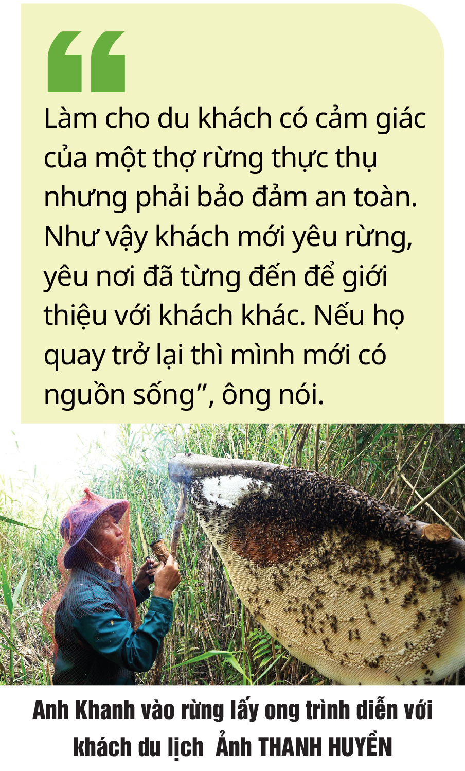Những người thợ rừng hiện đại ở rừng U Minh - Ảnh 5.