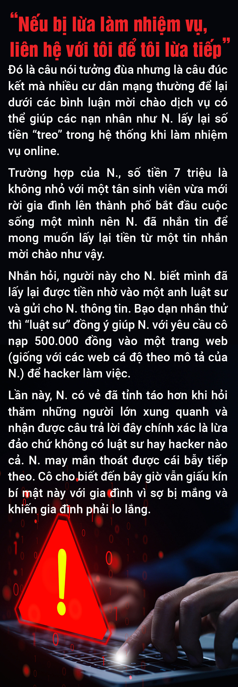 Tân sinh viên tìm việc làm thêm tại TP.HCM, Hà Nội, Đà Nẵng, Cần thơ: Làm sao tránh bẫy lừa? - Ảnh 7.
