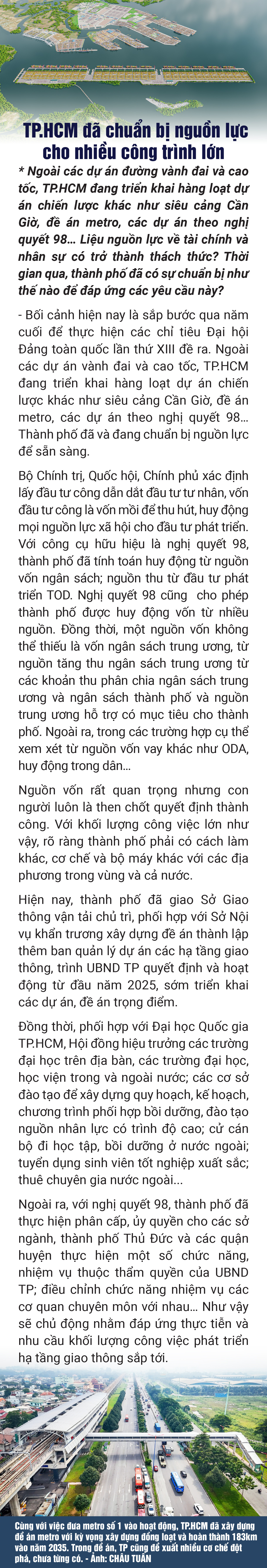 Chủ tịch TP.HCM Phan Văn Mãi: Hợp lực cao nhất để làm đường vành đai 4 TP.HCM - Ảnh 8.