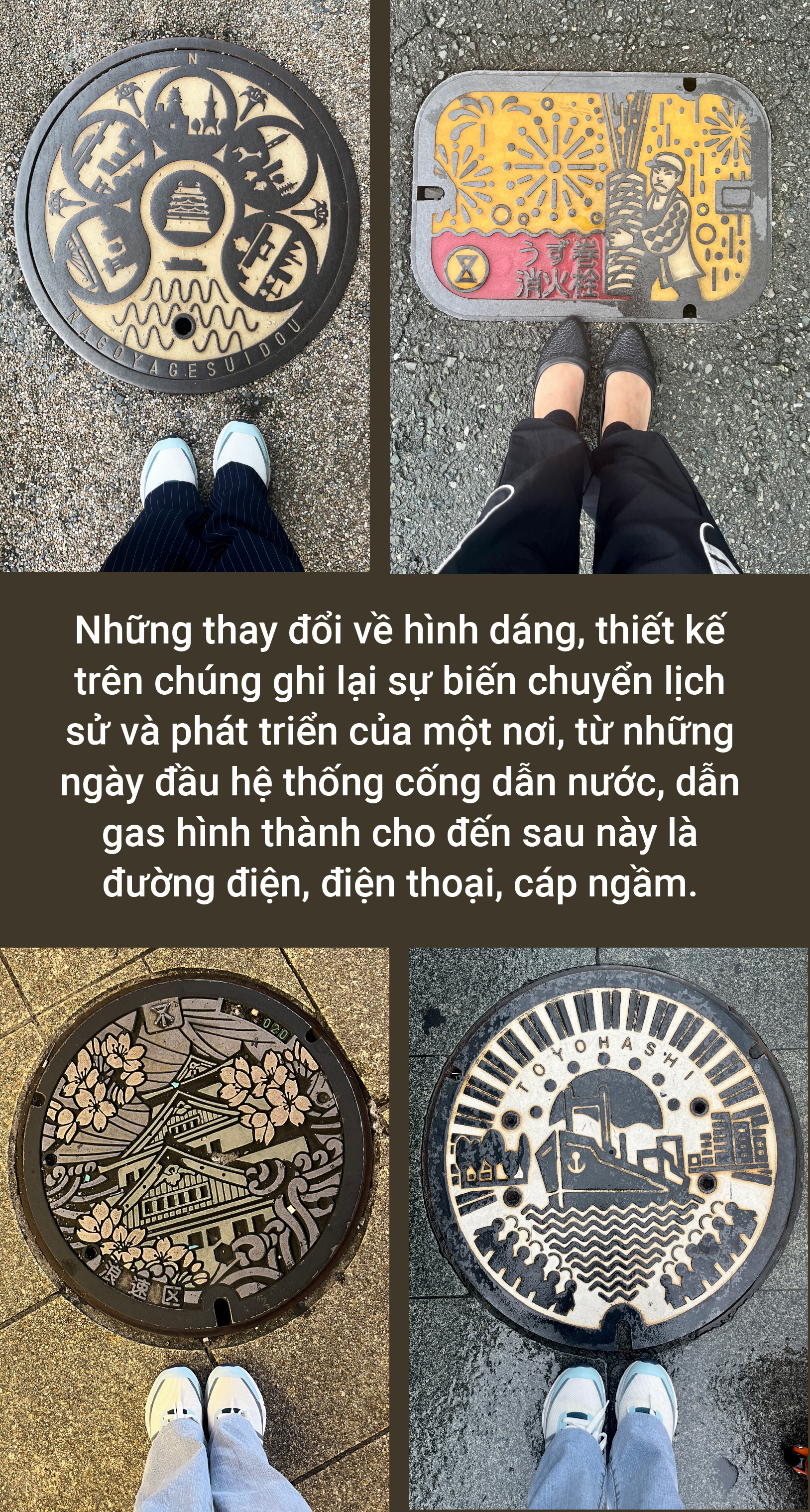 Trang trí nắp cống:  Những mảnh sử vuông tròn - Ảnh 6.