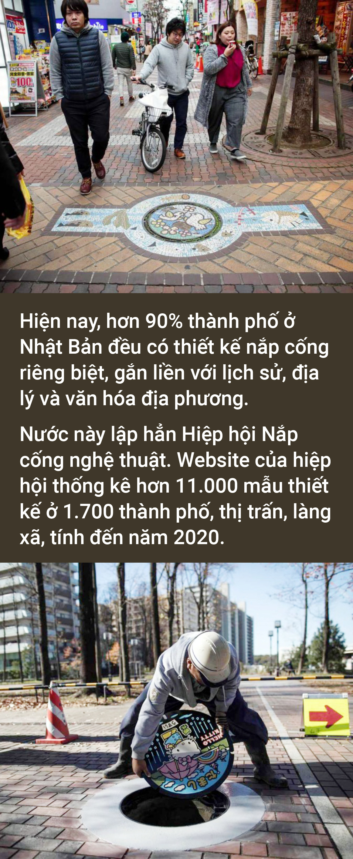 Trang trí nắp cống:  Những mảnh sử vuông tròn - Ảnh 10.