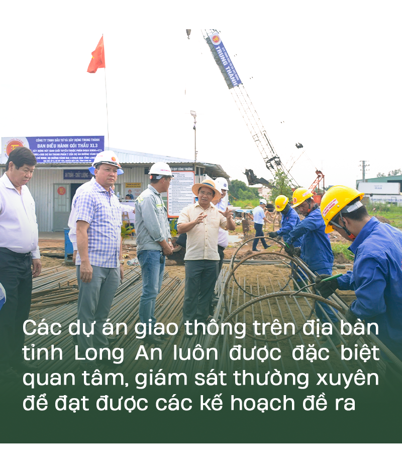 Long An tăng tốc kết nối nhiều tuyến đường trọng điểm - Ảnh 3.