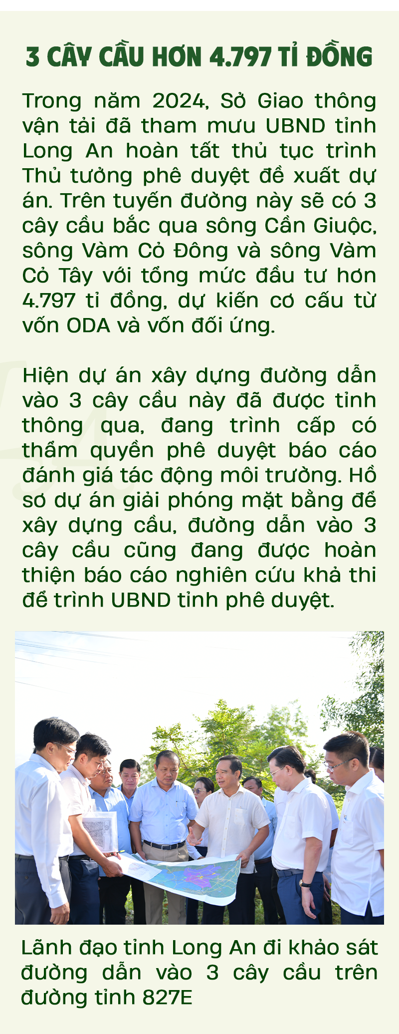 Long An tăng tốc kết nối nhiều tuyến đường trọng điểm - Ảnh 6.