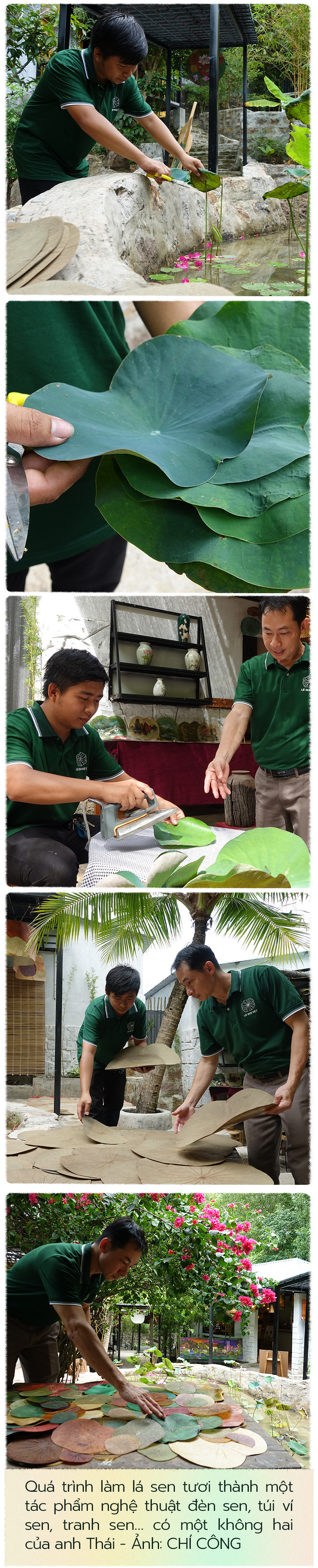 Hành trình người đưa lá sen Việt đến khách quốc tế - Ảnh 6.