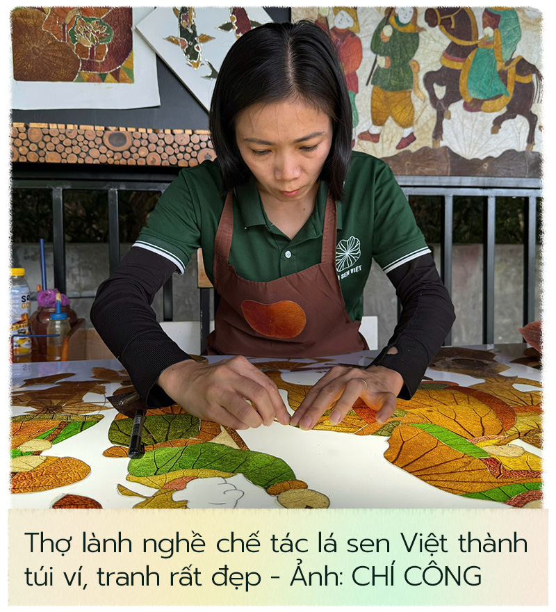 Hành trình người đưa lá sen Việt đến khách quốc tế - Ảnh 9.