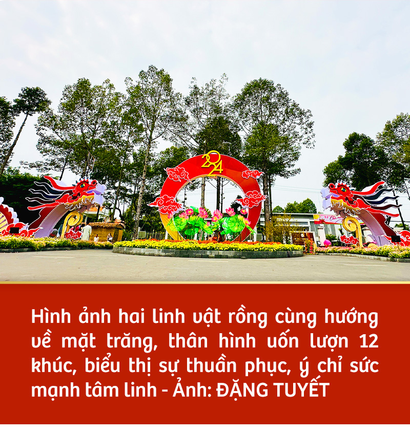 Đường hoa xuân Cao Lãnh: ‘Đồng Tháp Sen Hồng, Bứt phá tiên phong’ - Ảnh 8.