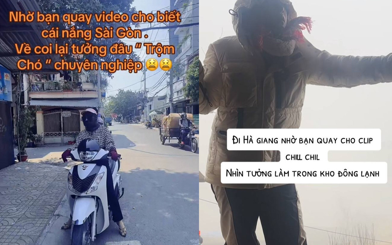 Dân mạng cười bò với trào lưu 'nhờ bạn quay clip'