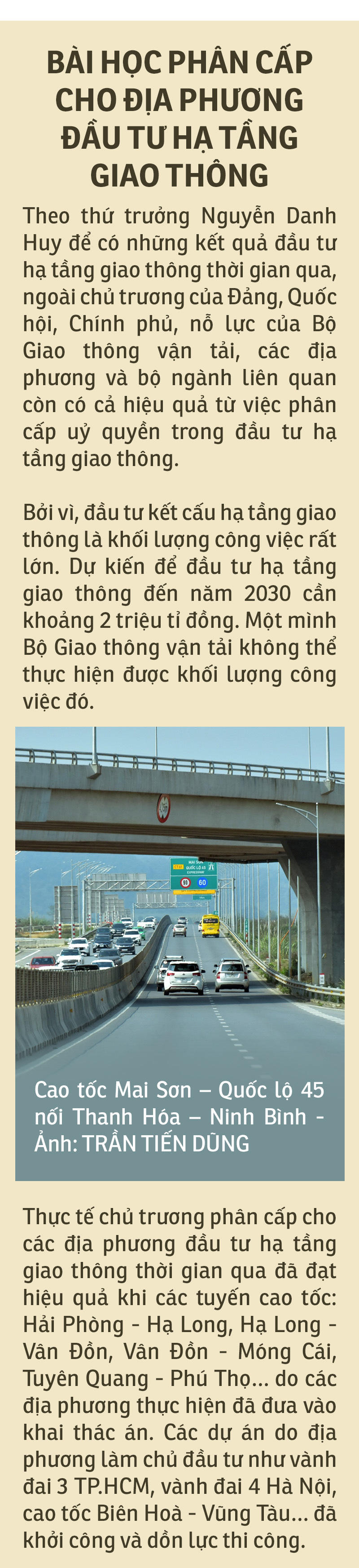 Hạ tầng giao thông đang trưởng thành theo chủ trương đột phá- Ảnh 14.