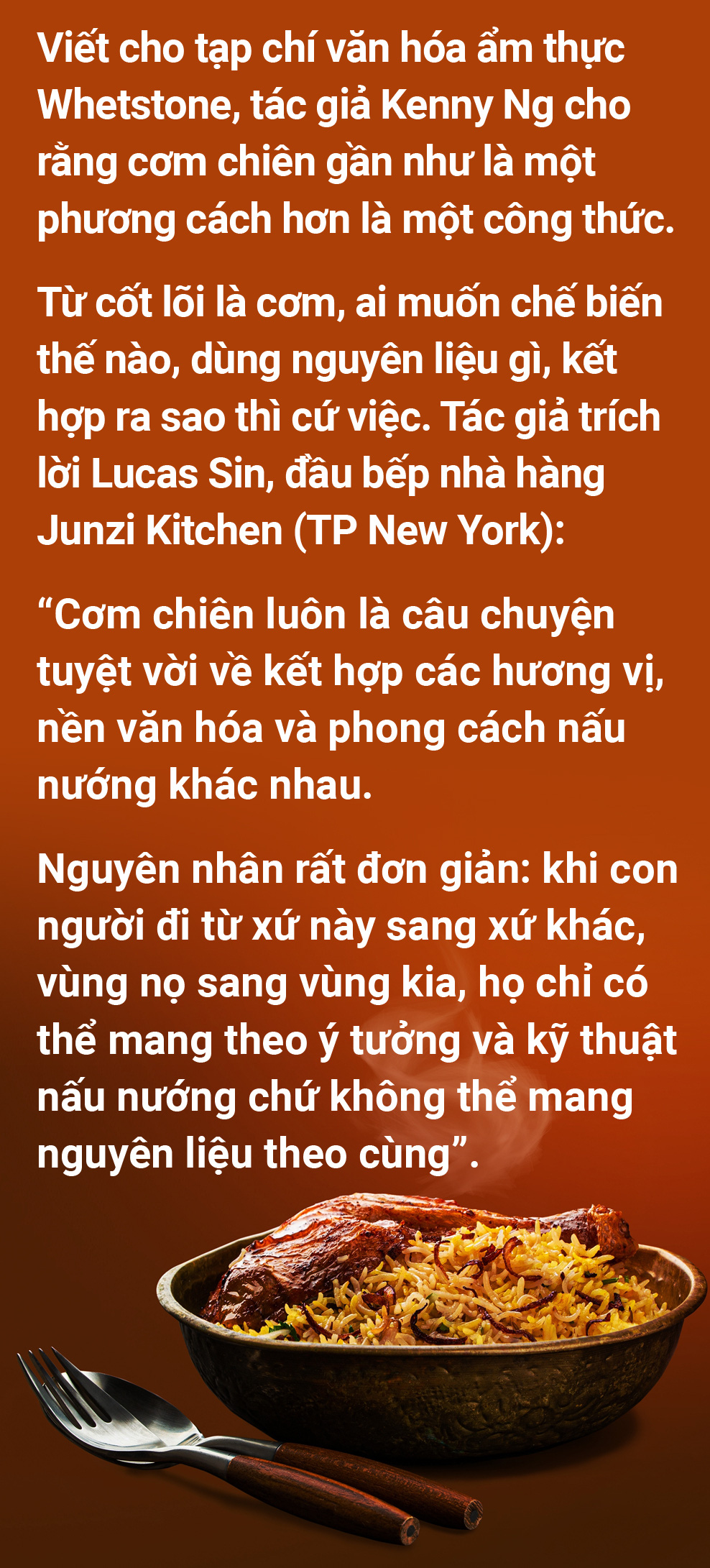Cơm chiên đi khắp muôn phương, không ngừng biến tấu - Ảnh 15.