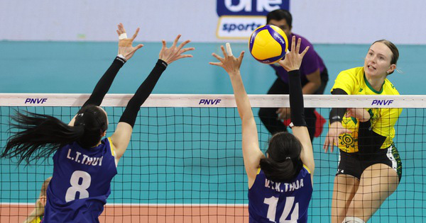 Đánh bại Úc, bóng chuyền nữ Việt Nam vào chung kết AVC Challenge Cup