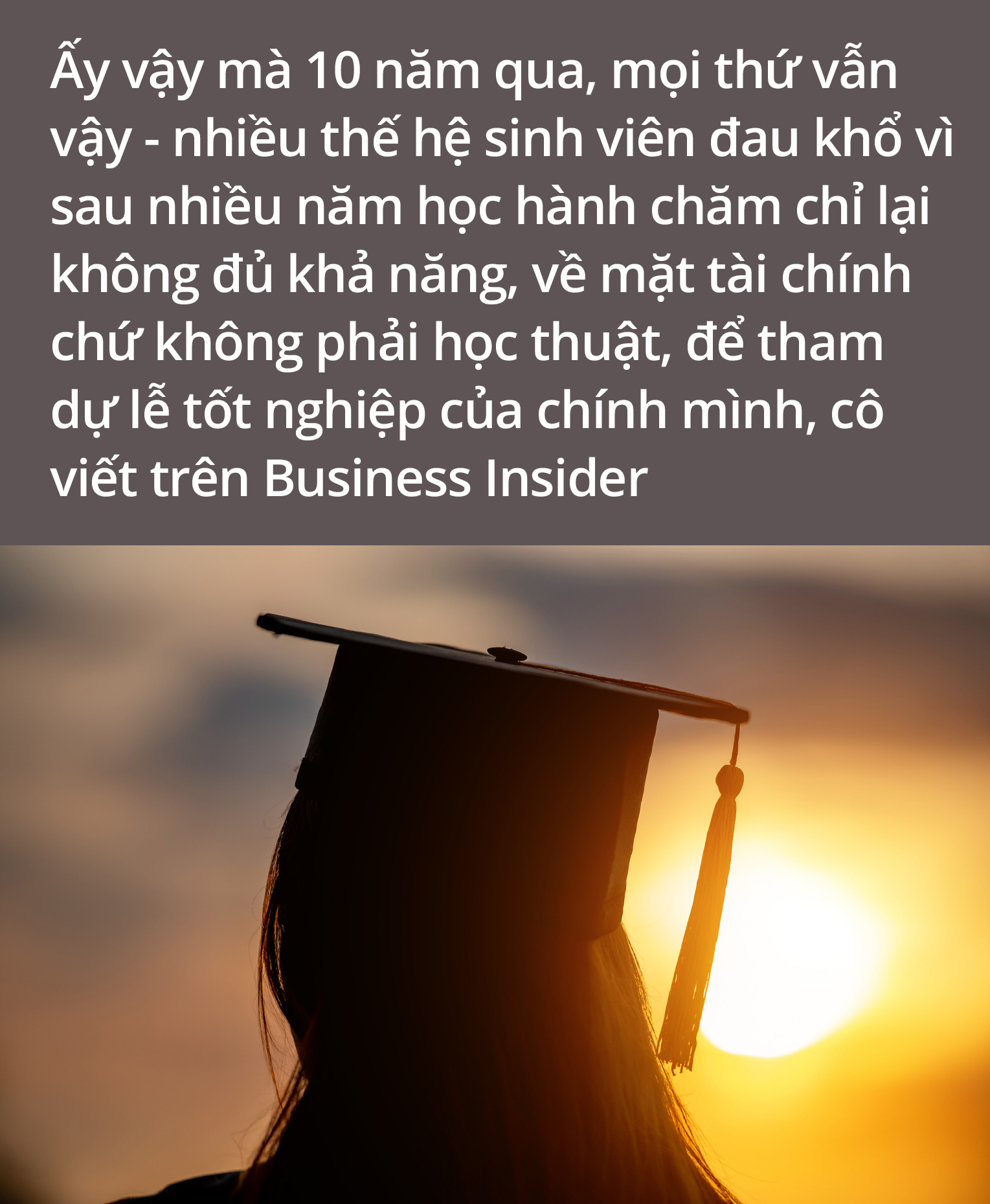 Lễ tốt nghiệp: Sự học tốn kém tới phút cuối cùng - Ảnh 9.