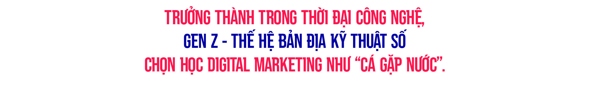 Ngành Digital Marketing “đốn tim” thế hệ bản địa kỹ thuật số - Ảnh 1.