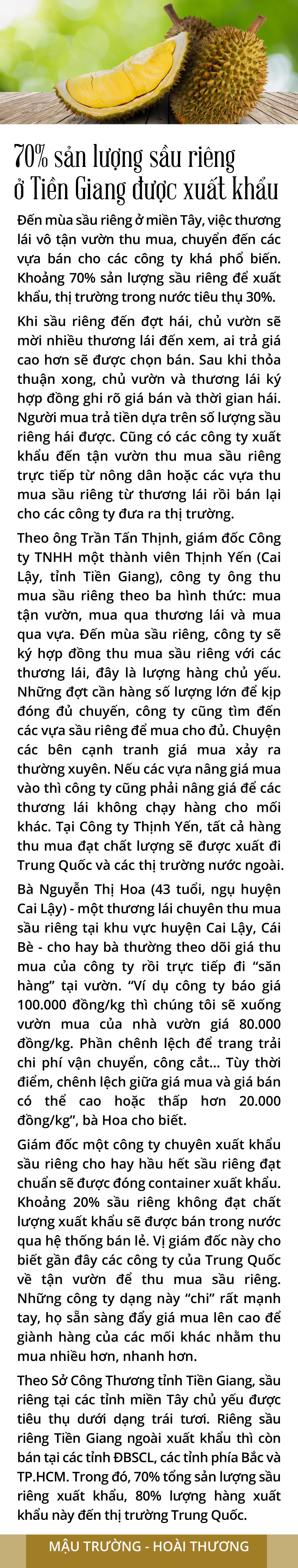 Canh bạc sầu riêng - Ảnh 14.