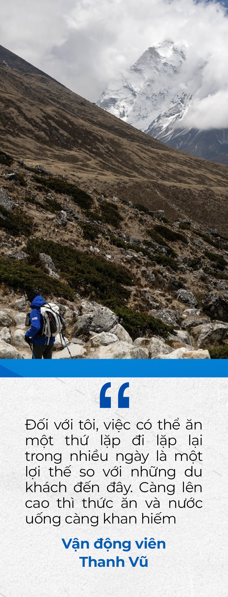 Hành trình chinh phục cột mốc mới tại Everest Marathon của Bông hồng thép sa mạc Thanh Vũ - Ảnh 6.