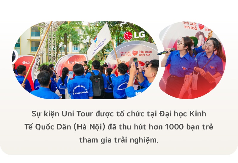 LG cùng Gen Z chung tay lan tỏa tinh thần tích cực - Ảnh 2.