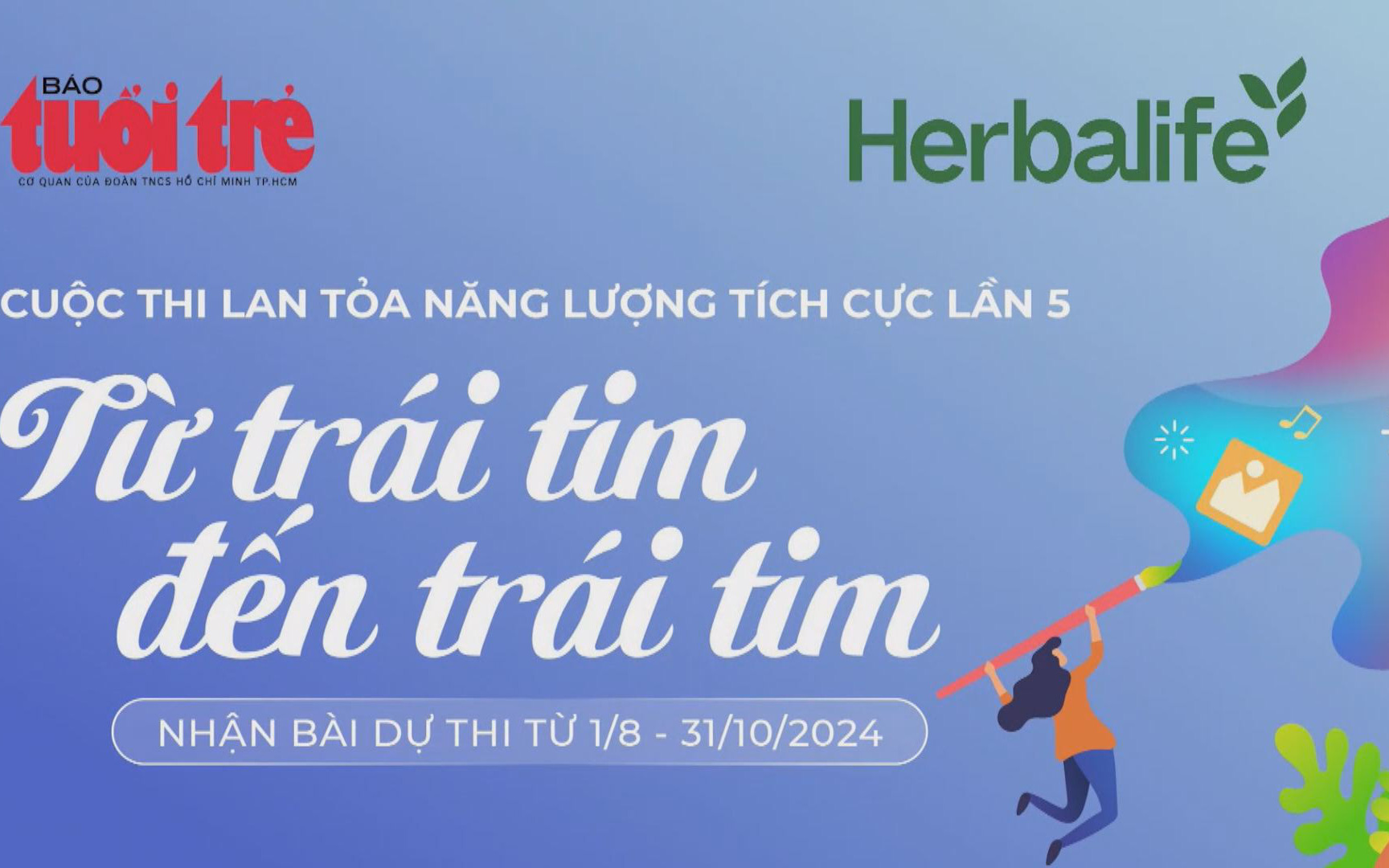 Mời bạn đọc tham gia cuộc thi ‘Lan tỏa năng lượng tích cực’ lần 5