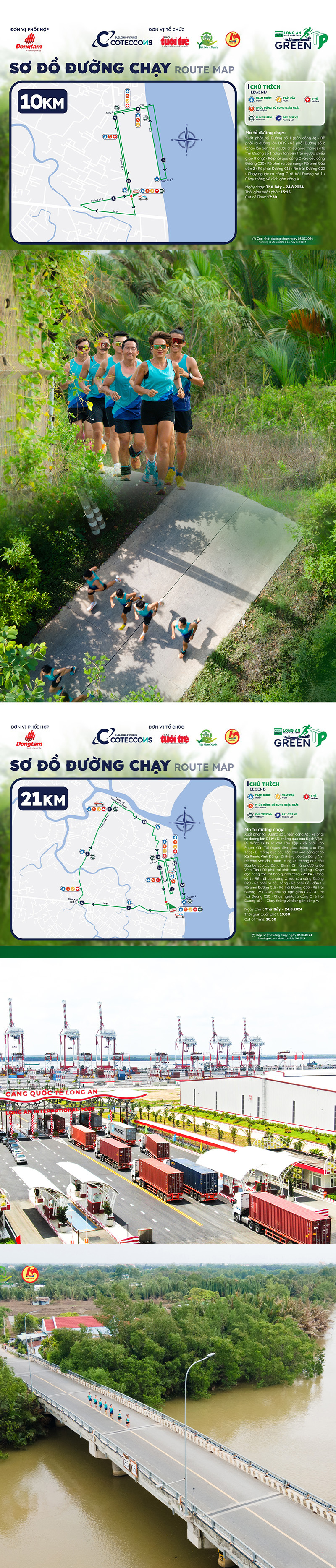 Đường chạy độc đáo của GreenUP Marathon - Long An Half Marathon 2024 - Ảnh 10.