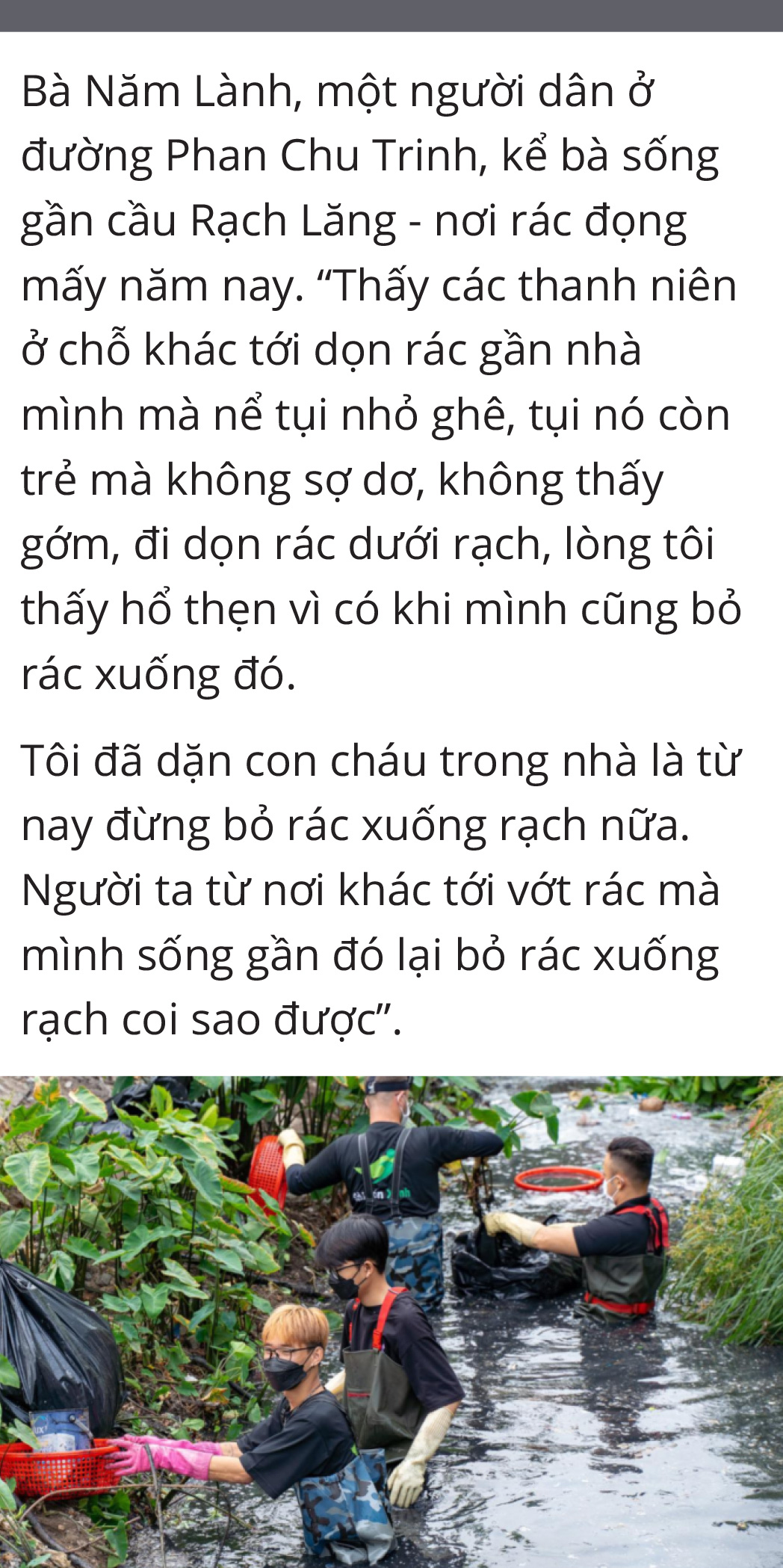 Ân nhân của những dòng kênh - Ảnh 4.