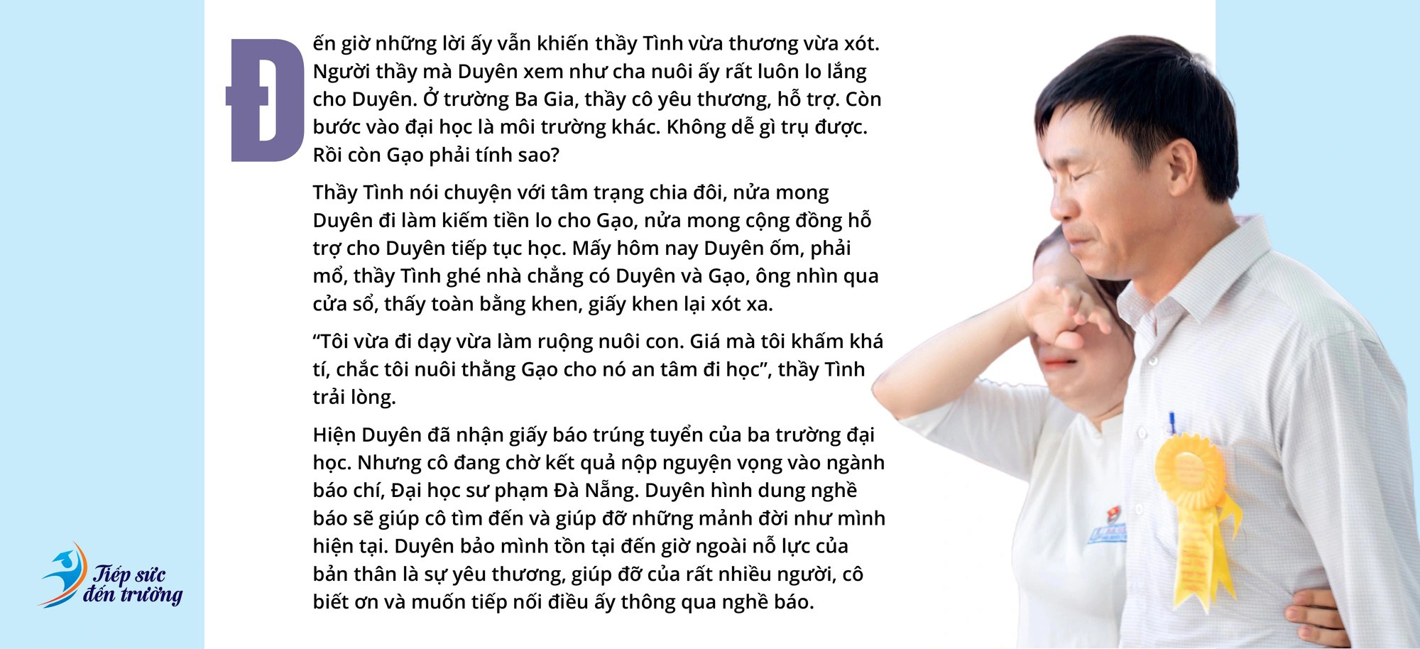 Một cuộc đời đau như phim, ‘nhân vật chính’ hôm nay trúng tuyển  3 trường đại học - Ảnh 9.