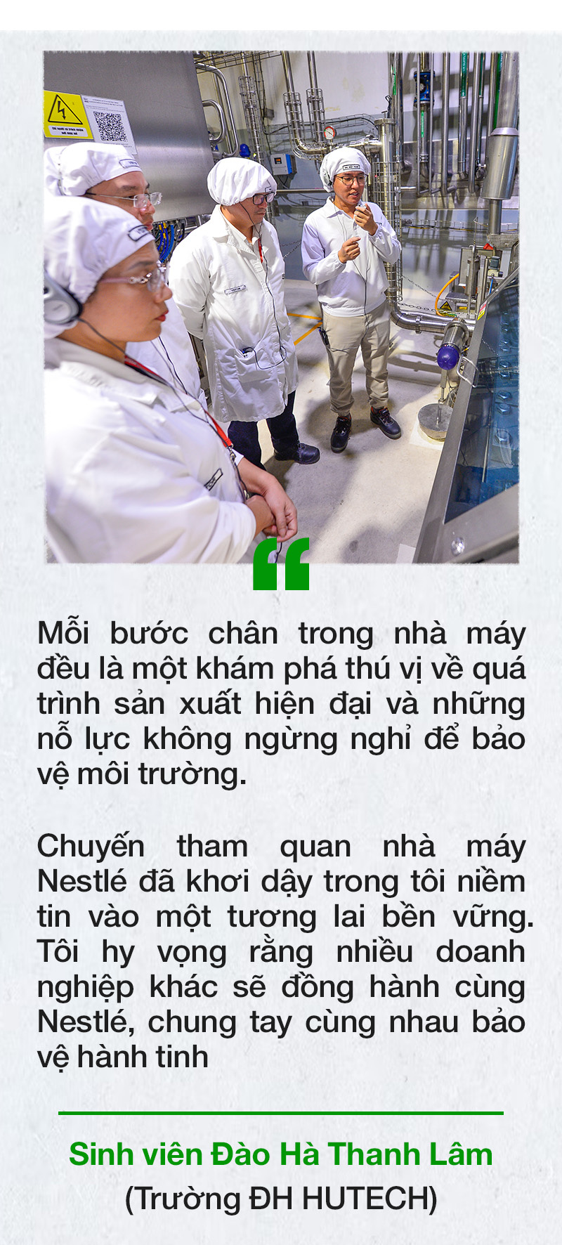 Tour Khám phá Nhà máy Xanh đến Nestlé Bình An - Ảnh 12.