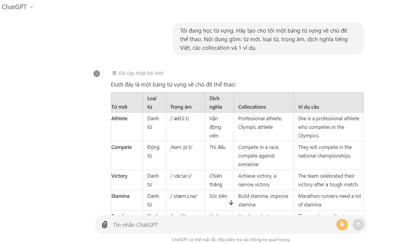 Những cách tận dụng ChatGPT để học ngoại ngữ