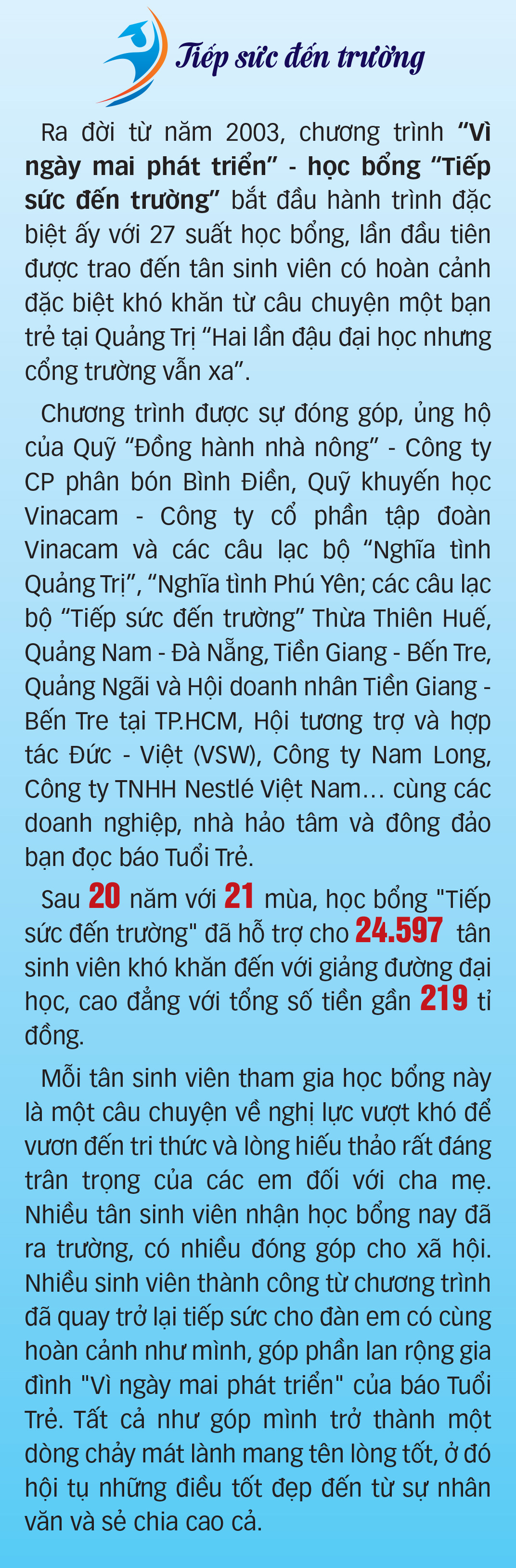 Tân sinh viên gặp khó, có Tuổi Trẻ: 1.100 suất học bổng Tiếp sức đến trường năm học 2024-2025 - Ảnh 13.
